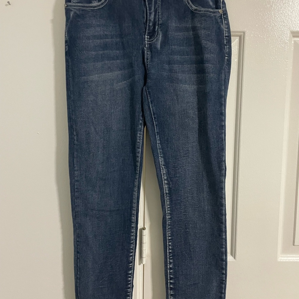 Classic Blue Skinny Jeans for Women